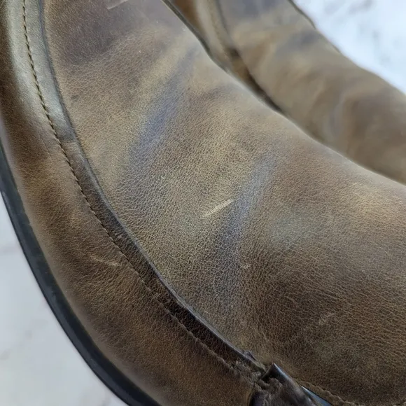 Cole Haan Loafer Men 9.5 M Brown Penny Leather Driving Shoes Slip On Venetian