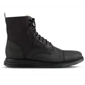 Cole Haan | Lunargrand Waterproof Lace Boots | Black | Men's Size 11.5