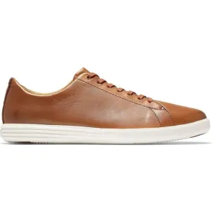 Cole Haan Mens Grand Crosscourt II Tan Leather Casual Shoes Sneakers NWOB