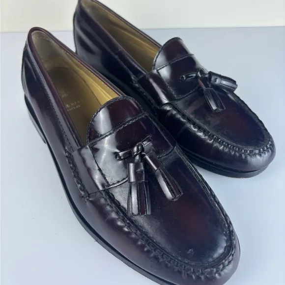 Cole Haan Men’s Shoes 8 leather tassel penny loafers