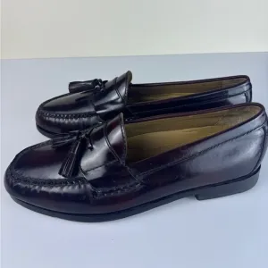 Cole Haan Men’s Shoes 8 leather tassel penny loafers