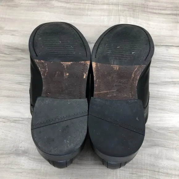 Cole Haan Monk Strap Shoes Mens 11.5 Black Leather Buckle Strap Oxfords