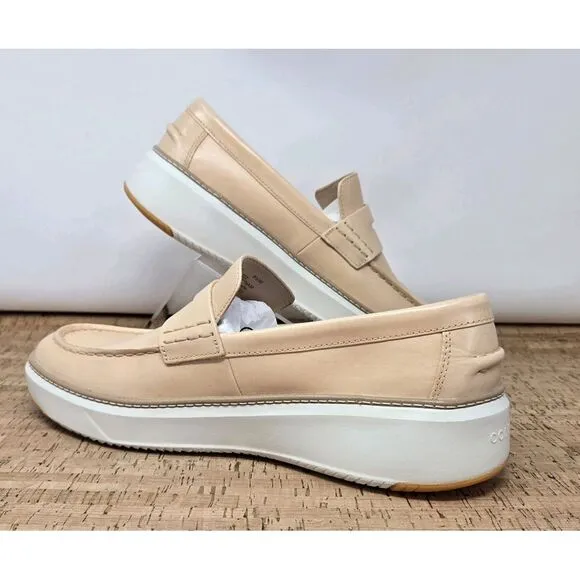 Cole Haan Shoes Men's‎ 9.5W  Grandpro Topspin Penny Loafer  Preppy Casual Beige