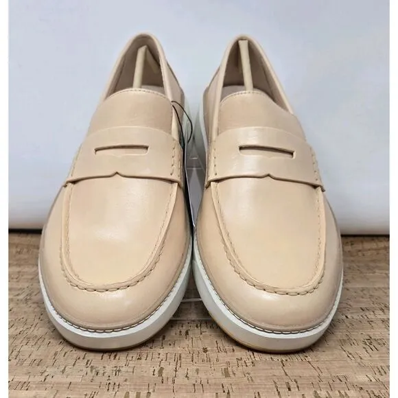 Cole Haan Shoes Men's‎ 9.5W  Grandpro Topspin Penny Loafer  Preppy Casual Beige