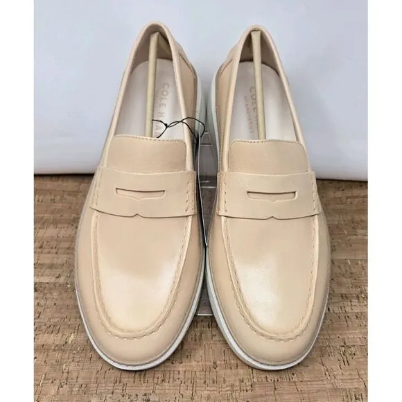 Cole Haan Shoes Men's‎ 9.5W  Grandpro Topspin Penny Loafer  Preppy Casual Beige