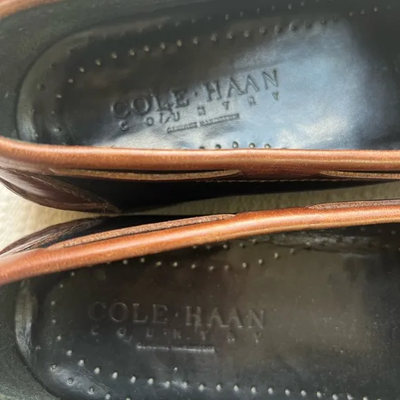 Cole Haan Tassel Leather Loafers Size 11
