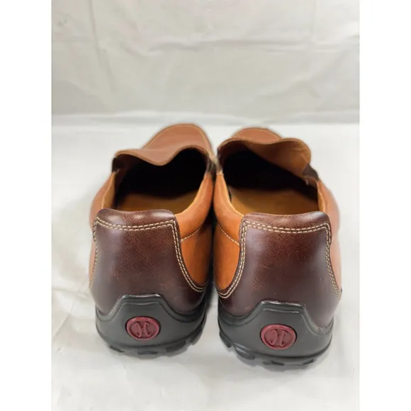 Cole Haan Tucker Venetian Leather Slip-On Loafer Tan Brown Shoes Size 9.5 M