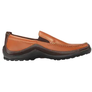 Cole Haan Tucker Venetian Leather Slip-On Loafer Tan Brown Shoes Size 9.5 M