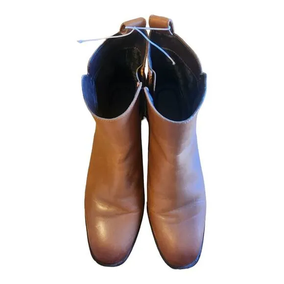 Cole Haan womens sz 8B Kimberly bootie tan waterproof leather ankle boots w23032