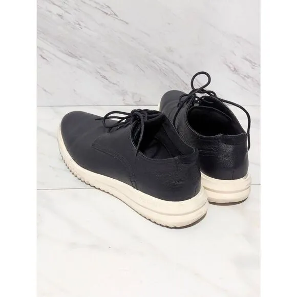 Cole Haan Men's Black Leather Upper &amp; White Comfort Sole Dress Shoe Size 11.5M