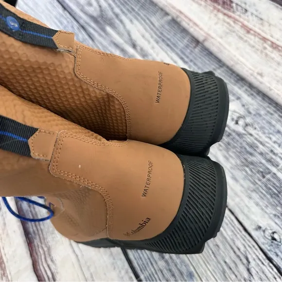 Colombia Men’s Waterproof Tan Lace Up Boots