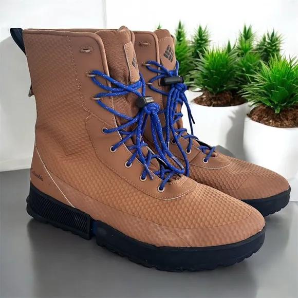 Colombia Men’s Waterproof Tan Lace Up Boots