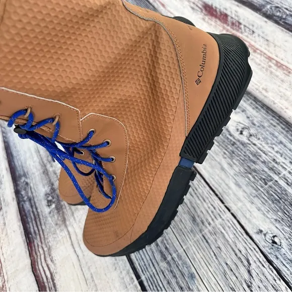Colombia Men’s Waterproof Tan Lace Up Boots