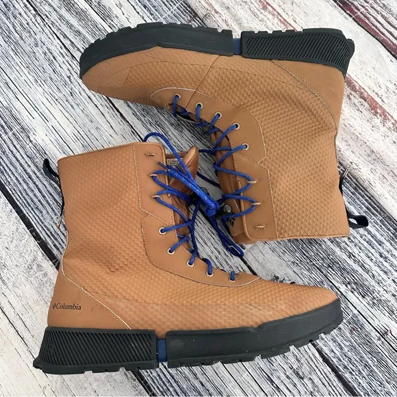 Colombia Men’s Waterproof Tan Lace Up Boots