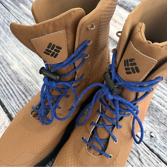 Colombia Men’s Waterproof Tan Lace Up Boots