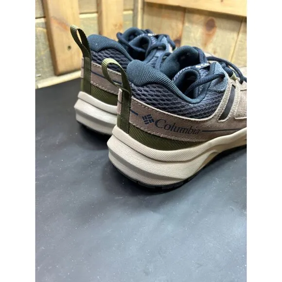 Columbia Mens Casual Athletic Shoes Size 10 Suede &amp; Mesh Upper Brown