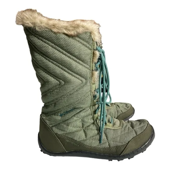 Columbia Minx Mid III Omni-Heat Women's Boots WinterSnow Hiking Waterproof Sz 8