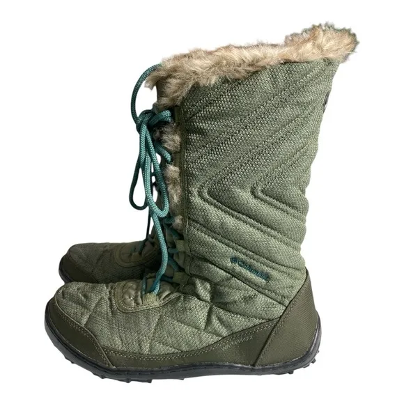 Columbia Minx Mid III Omni-Heat Women's Boots WinterSnow Hiking Waterproof Sz 8