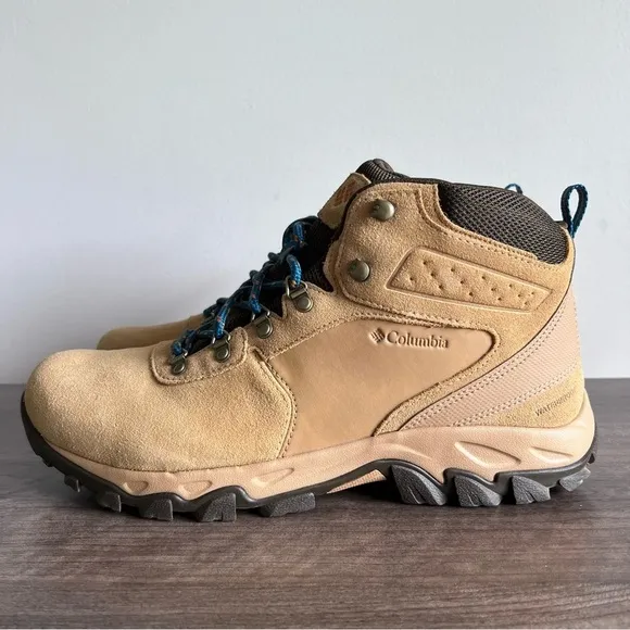 Columbia Newton Ridge Plus II Suede Waterproof Men's Boot Size 13 Wide