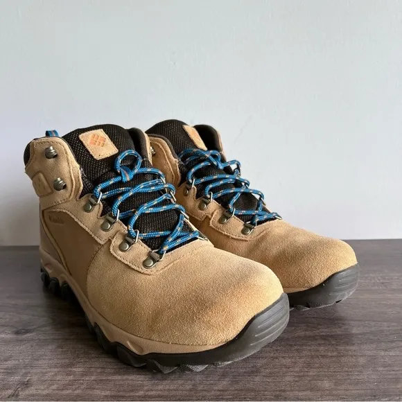 Columbia Newton Ridge Plus II Suede Waterproof Men's Boot Size 13 Wide
