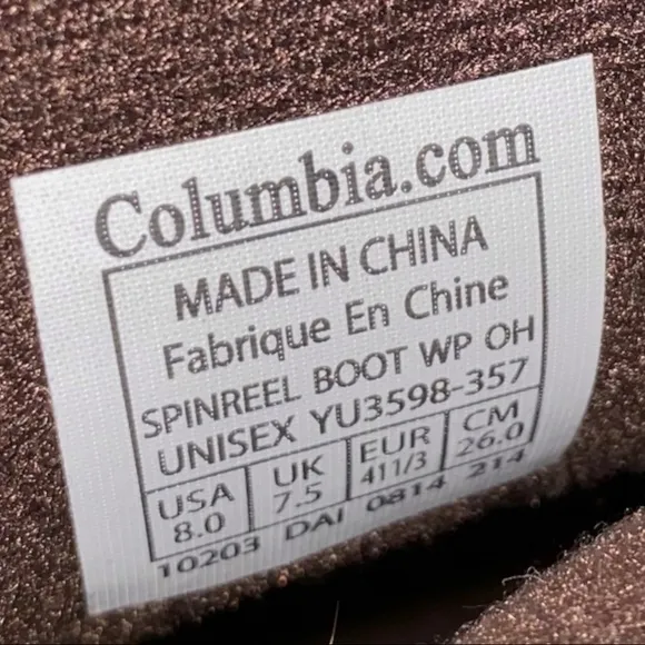 Columbia Spinreel Boot WP OH Waterproof Boots