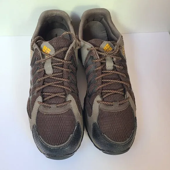 Columbia Techlite Trailhawk Omni Grip Hiking Shoes Brown Men’s 12 Excellent Cond