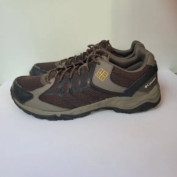 Columbia Techlite Trailhawk Omni Grip Hiking Shoes Brown Men’s 12 Excellent Cond