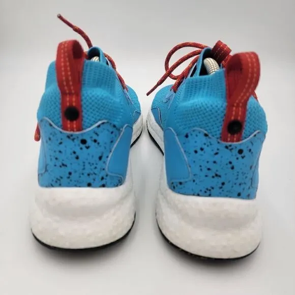 Columbia Breeze Cyan Blue White Hiking Shoes BM0082-434 Men Sz 11 EUC Worn 1X