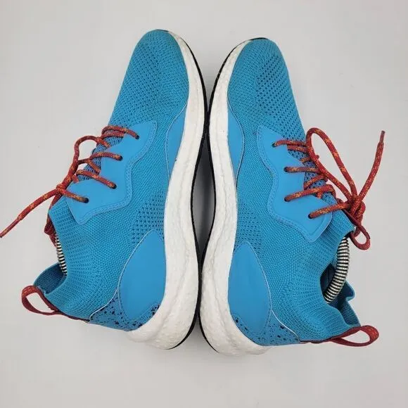 Columbia Breeze Cyan Blue White Hiking Shoes BM0082-434 Men Sz 11 EUC Worn 1X