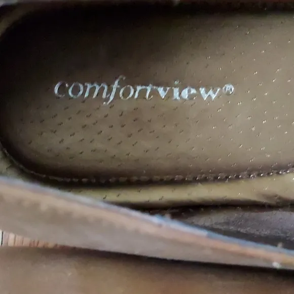 Comfortview Brown Tassell Bow Loafers Size 11WW