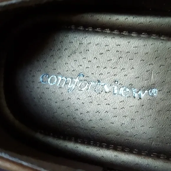 Comfortview Brown Tassell Bow Loafers Size 11WW