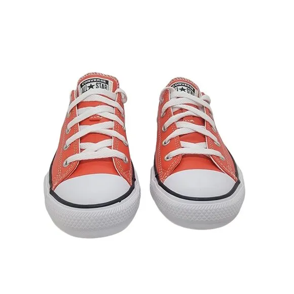 🤩Converse ALL STAR CTAS OX Sz 11 Toddler Shoes LEATHER RED  Sneakers A04425C