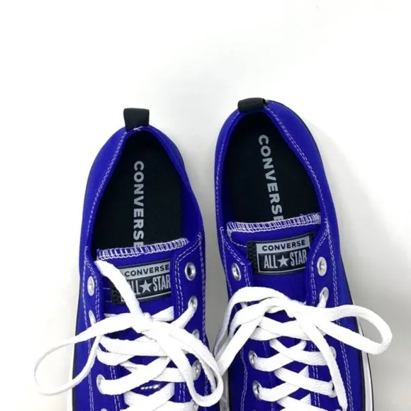Converse Ctas OX Shoes For Men Blue Orchid Casual Low Top Canvas Skate 172018C