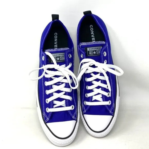 Converse Ctas OX Shoes For Men Blue Orchid Casual Low Top Canvas Skate 172018C