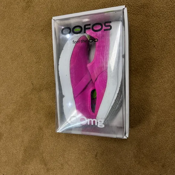 COPY - OOFOS Women's Pink Slip-On Shoes