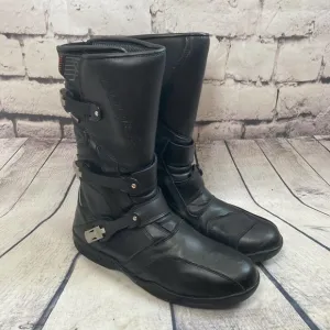 Cortech Accelerator‎ Mens Size 14 XC Boots Waterproof Oil Resistant Black