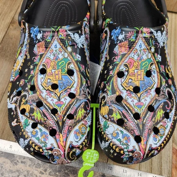 Crocs Classic Harry Potter v Vera Bradley Mens size 14 Slip On Clog Clogs Shoes