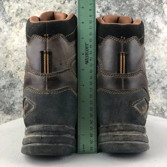 Danner Men's Size 10EE Vicious 8&quot; Brown Leather Composite Toe Work Boots 13868