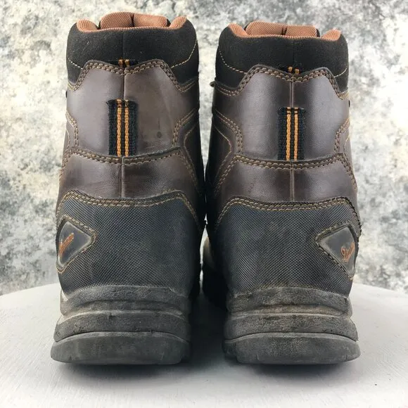 Danner Men's Size 10EE Vicious 8&quot; Brown Leather Composite Toe Work Boots 13868