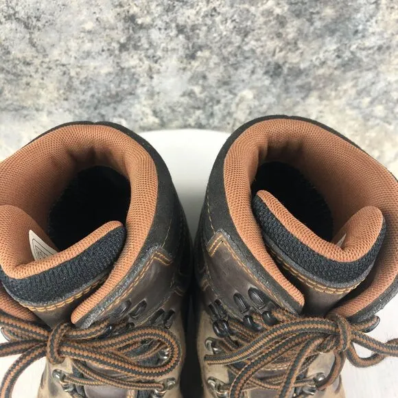 Danner Men's Size 10EE Vicious 8&quot; Brown Leather Composite Toe Work Boots 13868