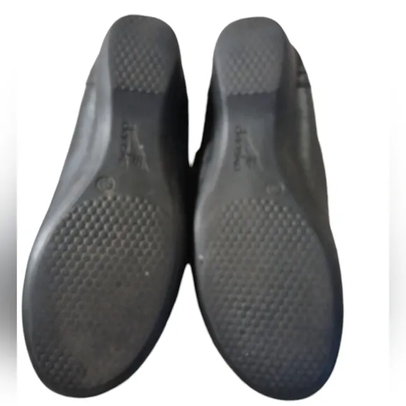 Dansko Franny Black Leather Comfort Shoes size 8