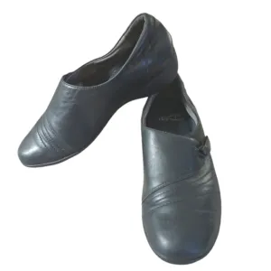 Dansko Franny Black Leather Comfort Shoes size 8