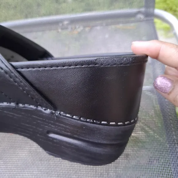 Dansko Professional Black Women's Clogs Shoes Size 39