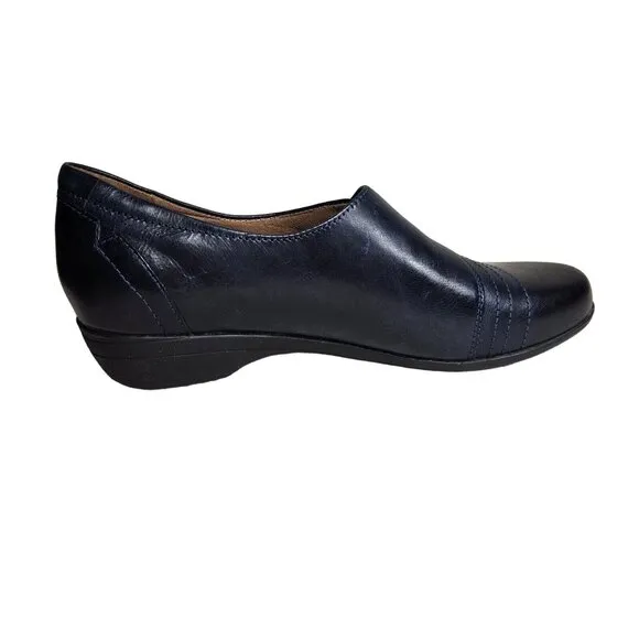 Dansko Womens Size 37 6.5 - 7  Slip On Blue comfort Shoes Slip Resistant 84