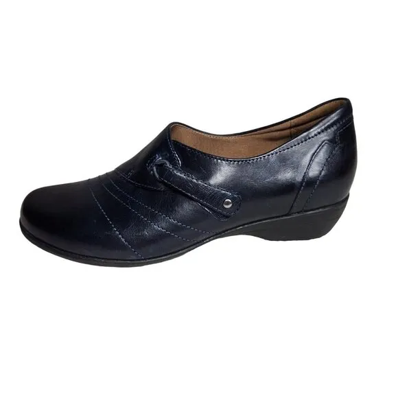 Dansko Womens Size 37 6.5 - 7  Slip On Blue comfort Shoes Slip Resistant 84