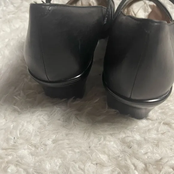 De Comfort Cindee leather Black Mary Jane Shoes with BOA closure system SZ12W