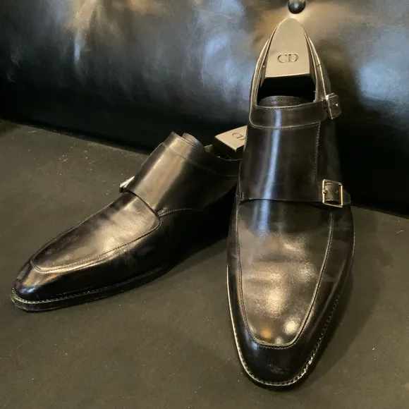 Dior double monk strap Oxford shoes
