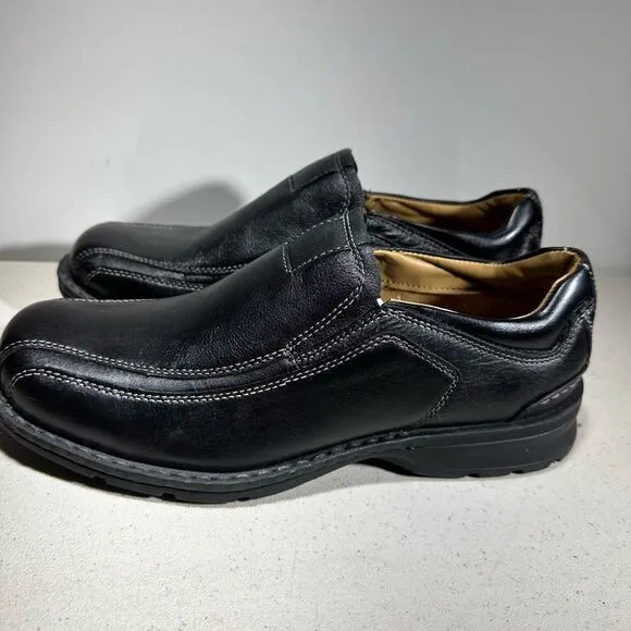 Dockers Men's Agent Slip-On Loafer Shoes Black 9,5