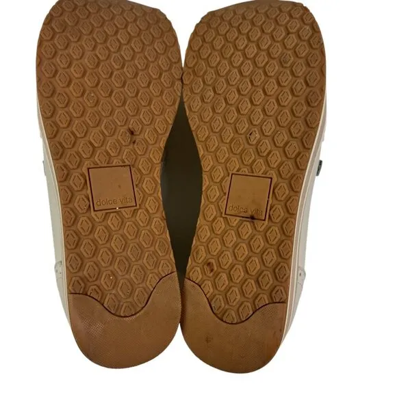 Dolce Vita Jhenee Preppy Platform Slip-On Sneaker Women's Size 8.5