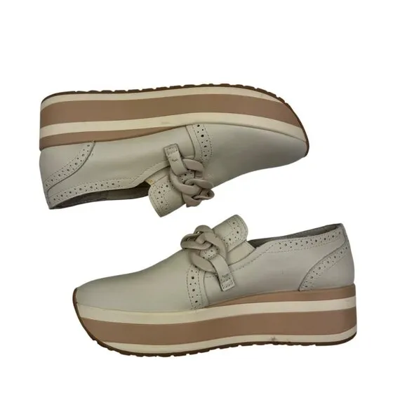 Dolce Vita Jhenee Preppy Platform Slip-On Sneaker Women's Size 8.5